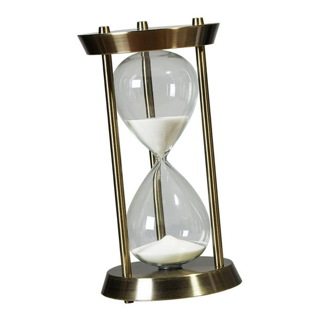 Abbracc Nordic Glass Sand Sandglass Hourglass Timer Clock Time Decor S 15mins