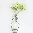 thumbnail image 1 of Florero de Retro, soporte para plant arreglo floral con copa de cristal, contenedor de terrario colgante para decoración de interior y 26x12.5x6cm Soledad florero, 1 of 8