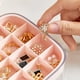 thumbnail image 4 of Contenedor de almacenamiento organizador de joyero, caja organizadora de joyas para almacenamiento de pendientes, 4 of 5