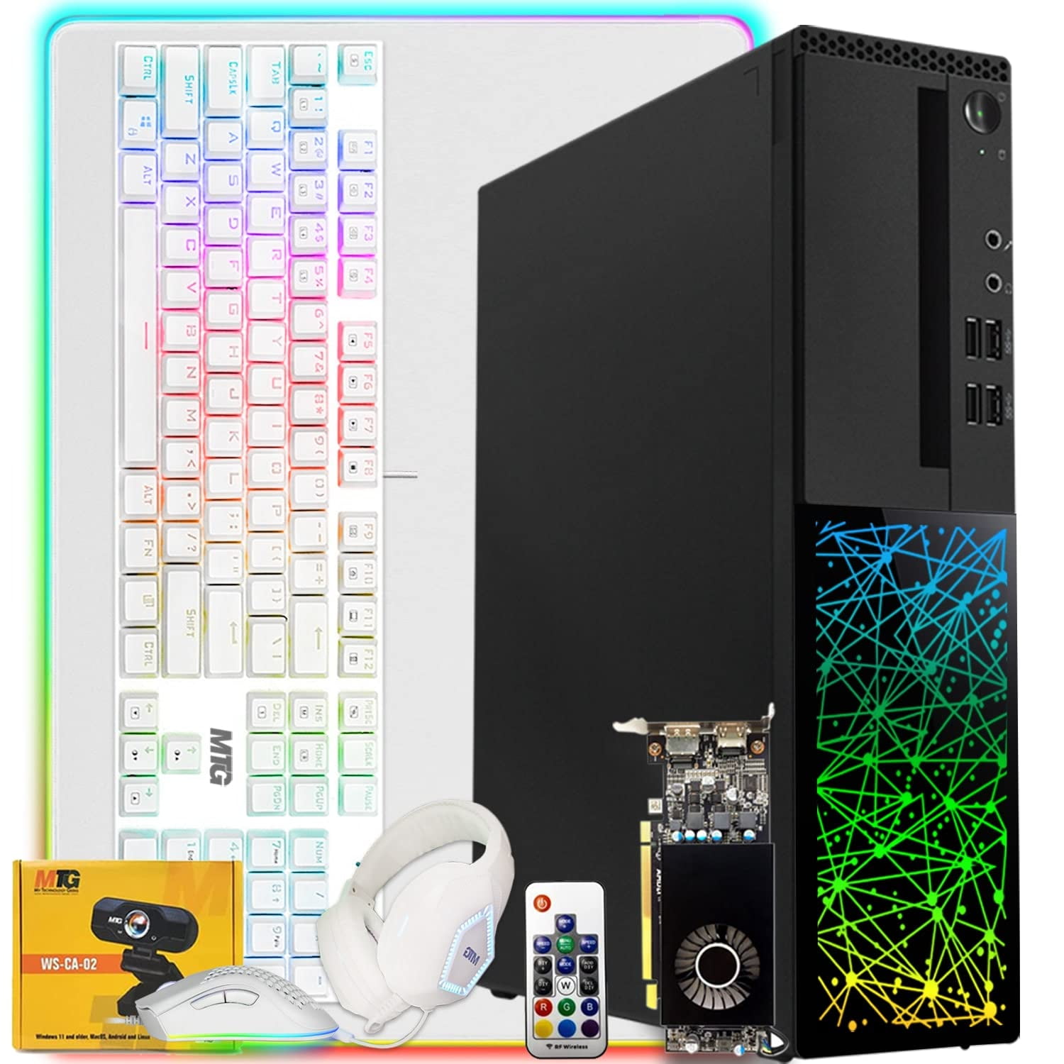 Restored TechMagnet Gaming Desktop PC,Intel i5 6th Gen,Galaxy 6,16GB ...