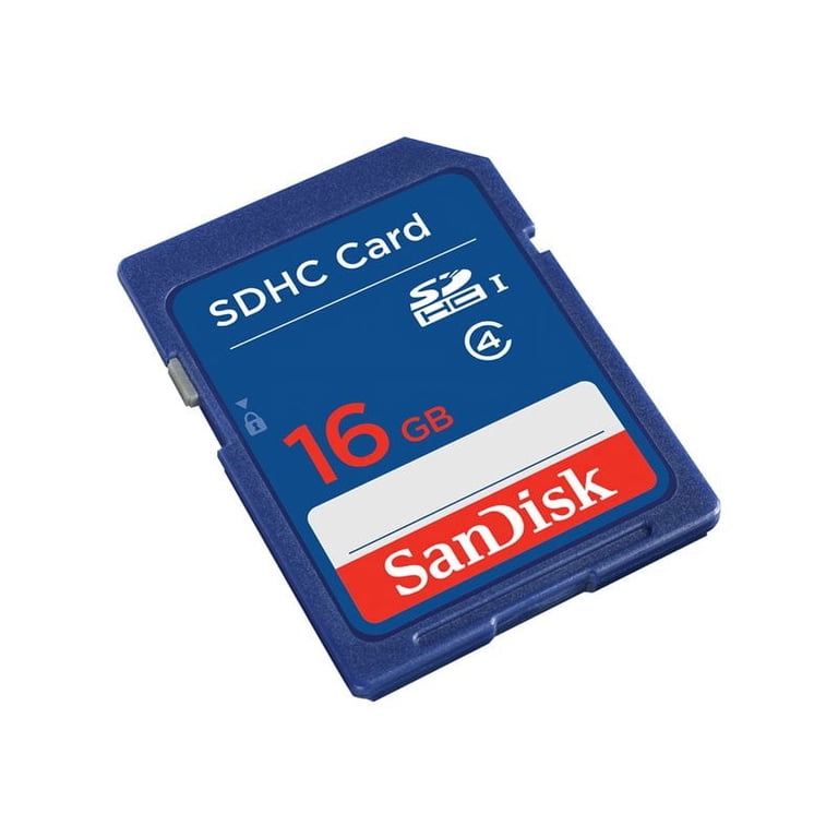 SanDisk 16GB SDHC Memory Class 4 Card - Walmart.com