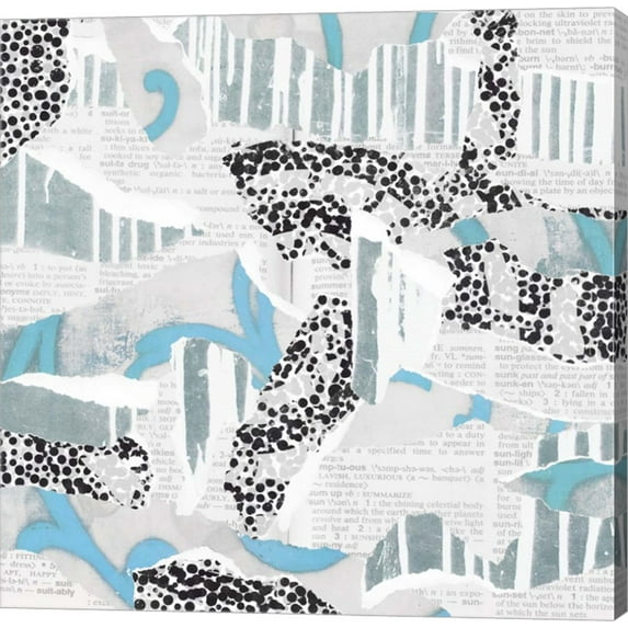 Great Art Now Ripped Collage by Posters International Studio Canvas Wall Art