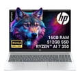 thumbnail image 1 of Laptop HP OmniBook 5 Ryzen AI 7 350 16GB 512GB SSD 16" 2K W11, 1 of 4
