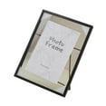 thumbnail image 1 of Creative Nordic Metal Glass Photo Frame Photo Frame Decoration Home Display Rack Living Crafts Home Desktop Bedroom Decors M Black, 1 of 8