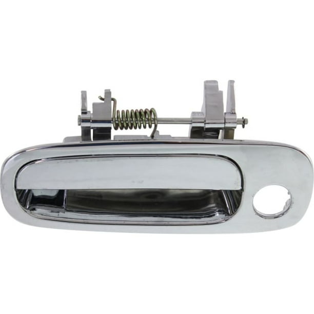 For Scion xB Exterior Door Handle Front, Driver Side Chrome (2004