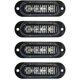 thumbnail image 1 of Luz LED de emergencia, luz de advertencia, luz de advertencia, luz estroboscópica de precaución, serie 4 piezas, para coche y camión, 12-24 V, color blanco, 1 of 5