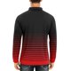 thumbnail image 4 of Blusa y camisa de manga larga con cuello vuelto para hombre, informal, a la moda, con estampado de rayas y botones, de poliéster., 4 of 7