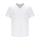 thumbnail image 4 of Pullover de Manga Corta para Hombres de Moda Casual Color Sólido V-Cuello Top Blusas, Poliéster Verano, 4 of 6