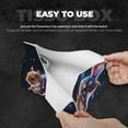 thumbnail image 5 of Lsque Colorful Star River Squirrel Printed Long Tissue Box Cover Holder, Facial Paper Organizer Dispenser,Triangle with Bottom Belt, PVC Leather Decorative Organizer, 5 of 9