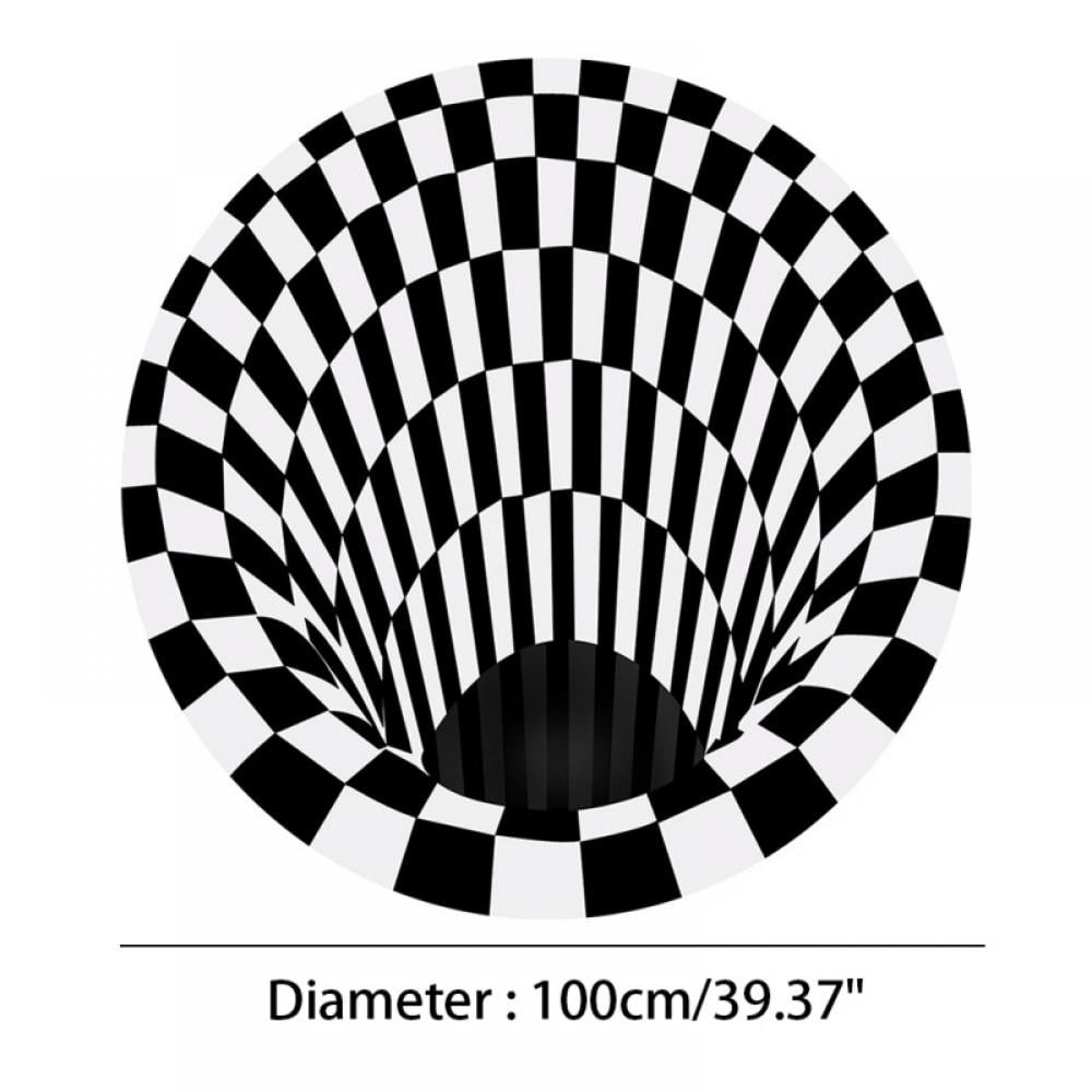 Black And White Optical Illusions
