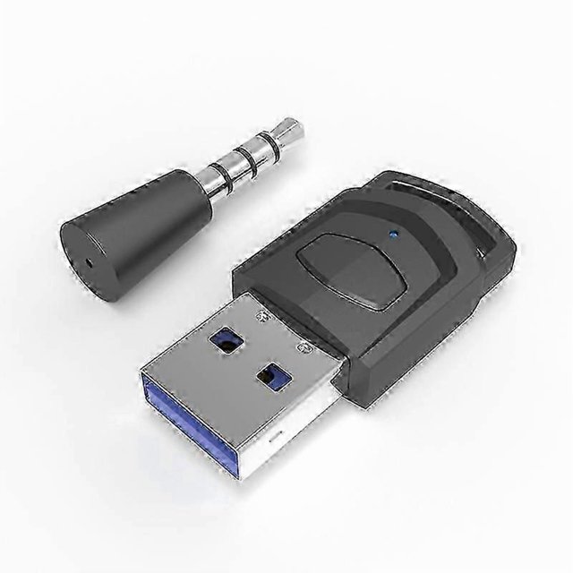 Bluetooth 5.0 Audio Adapter for PS5/PC - Low Latency Wireless Transmitter Receiver with USB & 3.5mm Aux Connection