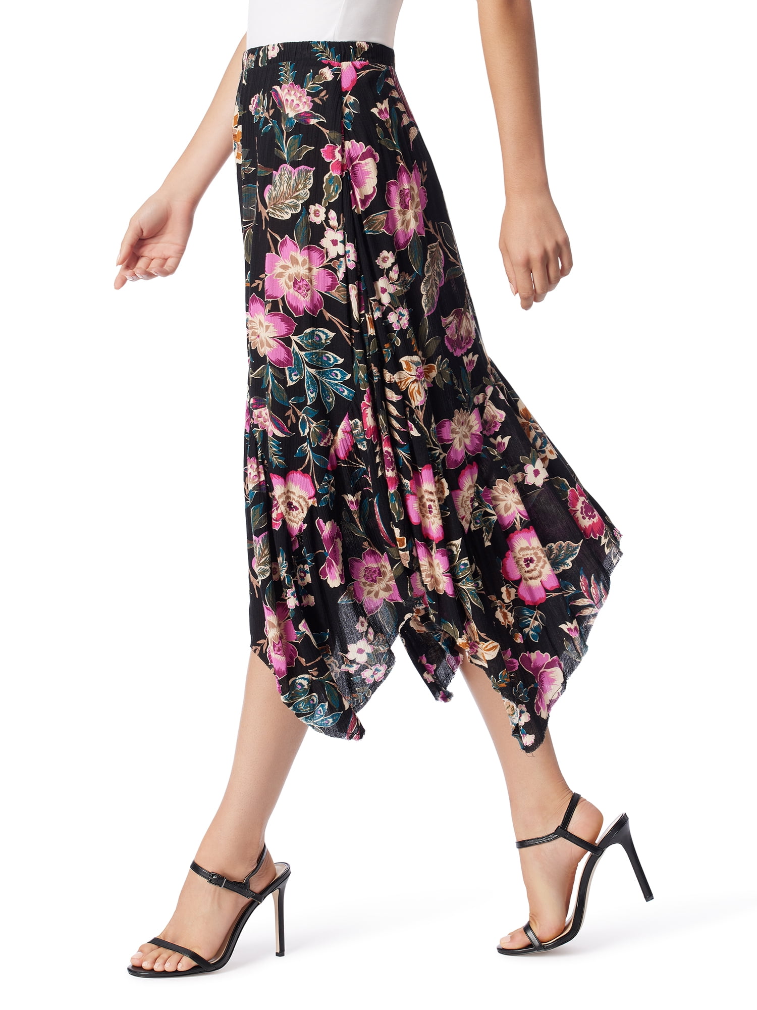 Jessica Simpson Women's and Women's Plus Margot Maxi Tiered Skirt, Sizes XS-4X