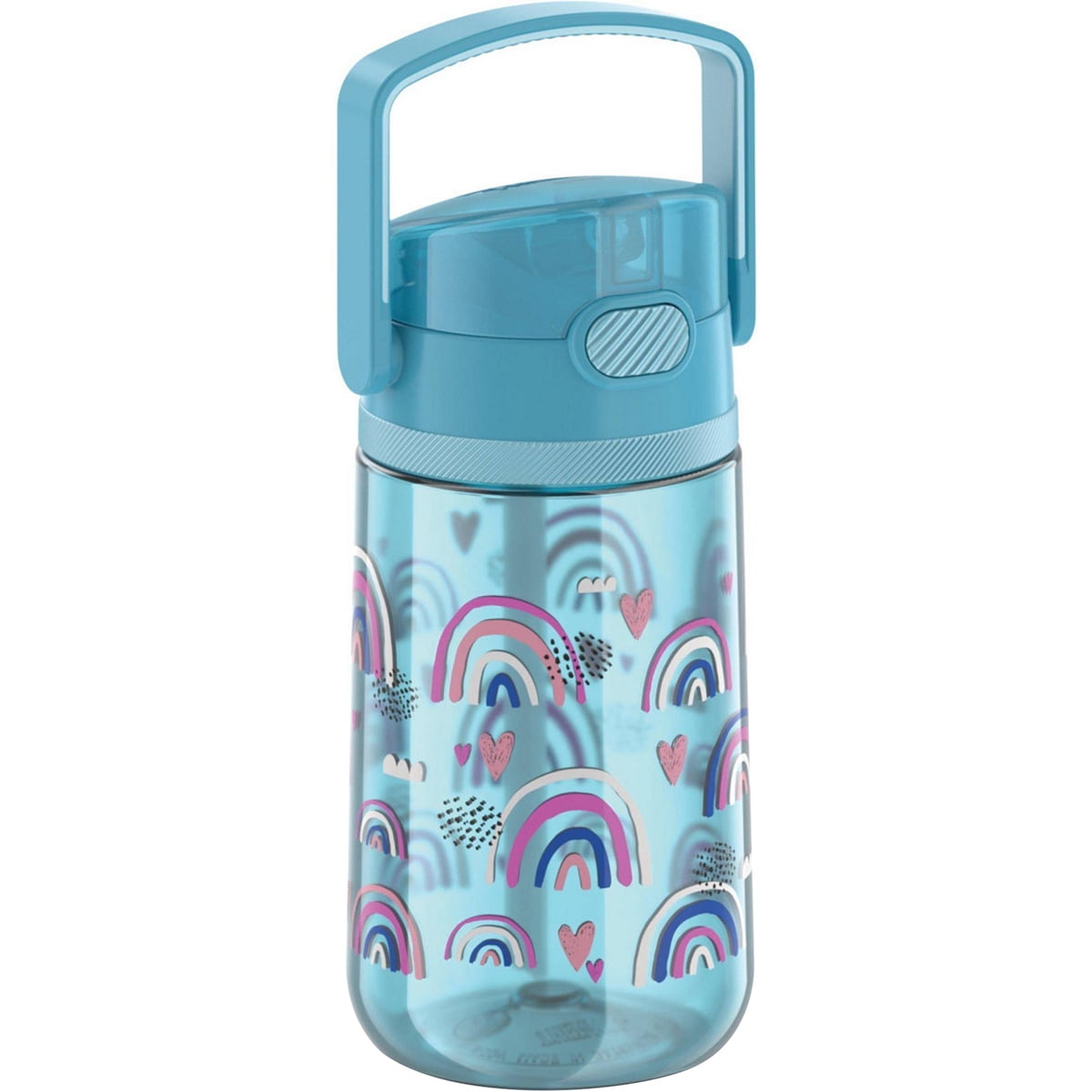 Thermos Kid's 14 oz. Plastic Hydration Bottle w/ FlipUp Straw Joyful