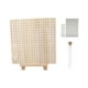 thumbnail image 3 of Juego de tableros de bloqueo de madera Suministros de decoración artesanal Accesorios sólidos cuadrados Bloqueador de tejido a mano para, 3 of 8