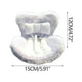 thumbnail image 4 of Car Seat for Dolls with Soft Furry Cushion, Soft Comfortable Vent Clip and Desktop Stand, Pretty Cute Car Seat for Dolls, Functional Car Ornament for Fans and Doll Collectors, Air Vent Clip, 4 of 4
