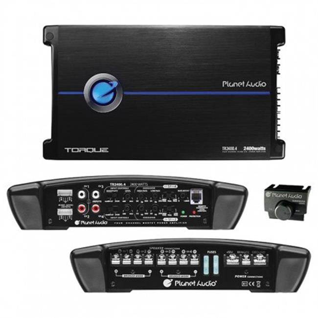 Audio TR24004 600W FourChannel Power Amplifier, 4 Max Power