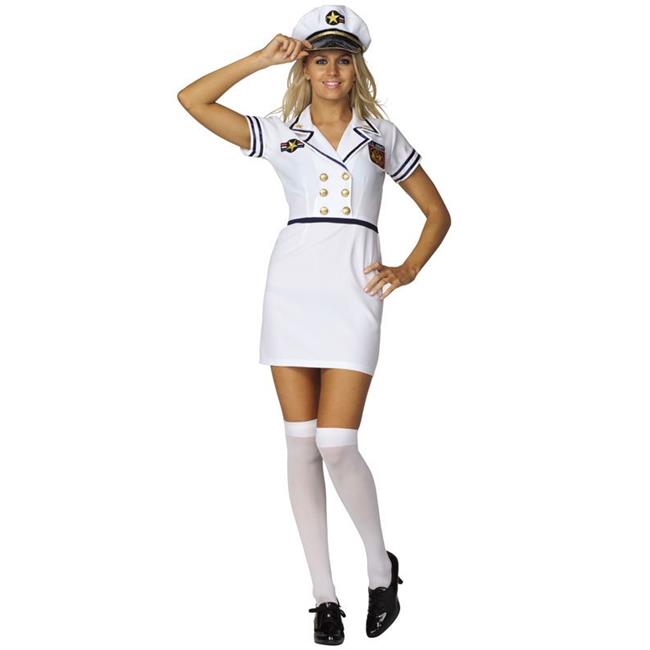 RG Costumes 81644 Admiral Audrey Wht Pinup 