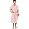 thumbnail image 1 of Men's Robe, Turkish Cotton Terry Shawl Bathrobe, 1 of 5