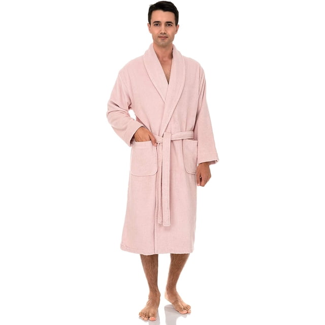 Men's Robe, Turkish Cotton Terry Shawl Bathrobe