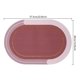 thumbnail image 5 of Alfombra de absorción de agua para baño Alfombrillas de baño de tierra de diatomeas lavables con porosidad del 90% Alfombras de ducha fáciles de limpiar Alfombra ForOval Pink, 5 of 5