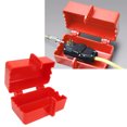 thumbnail image 1 of Cerradura De Enchufe Eléctrico, Protección De Seguridad 5 Mm De Espesor De Pared 7 Mm Ojo De Cerradura Enchufes Eléctricos Fuertes Cerradura De Aislamiento Doble Apertura Para, 1 of 7