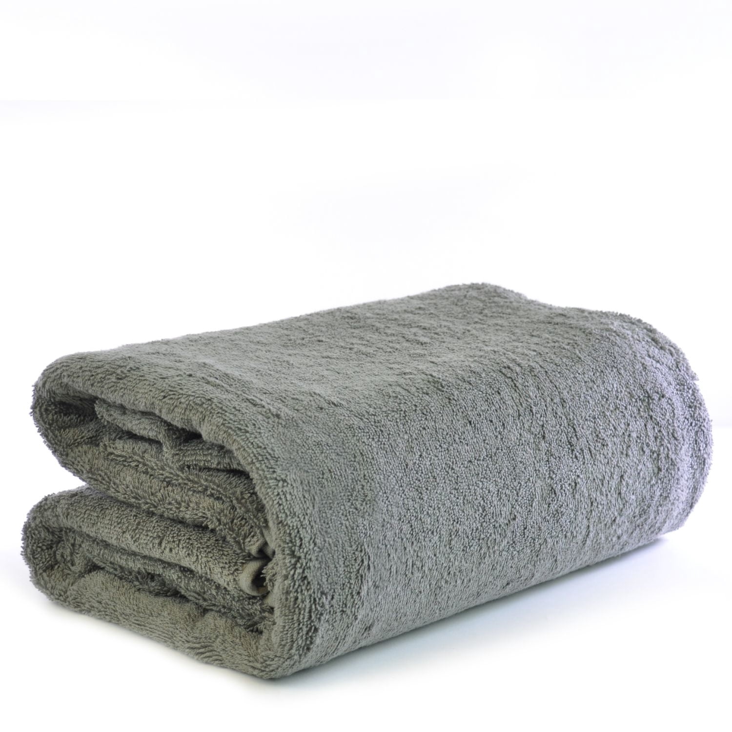 BC BARE COTTON Luxury Hotel & Spa Towel Turkish Cotton Oversized Bath Sheets - Gray - (40x80 inches, Set of 1)