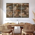 thumbnail image 3 of Elephant Stock Reclaimed Map Wall Art - Horizontal Multi Panel Canvas - Living Room Wall Decor - Map Multi Panel - Brown And Gray Decor By Diego Tirigall - 65" x 42", 3 of 8