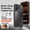 Black, variant on ELEHOLD Rugged Cover For iPhone 17 Pro Max Aluminum Alloy Metal Bumper Magnetic Phone Case Safety Lock, Blue