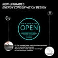 thumbnail image 2 of UPONRAY Circular Open Custom Neon Signs, Usb Powered with Adjustable Brightness Wall Decor for Gifts, Green, 14 inch, 2 of 10