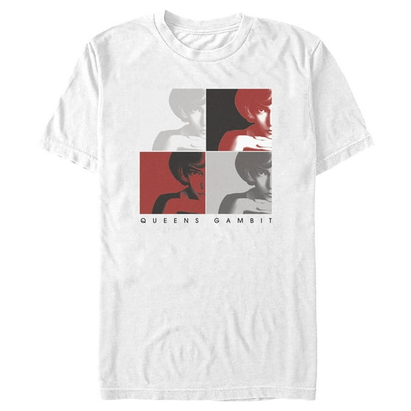 Men's The Queen's Gambit Boxes Graphic Tee White 2X Large