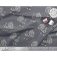 thumbnail image 2 of Soimoi Polyester Crepe Fabric Peacock Block Decor Fabric Printed Yard 42 Inch Wide, 2 of 3
