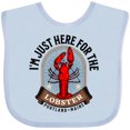 thumbnail image 3 of Inktastic Portland Maine Funny Lobster Lover Boys or Girls Baby Bib, 3 of 4