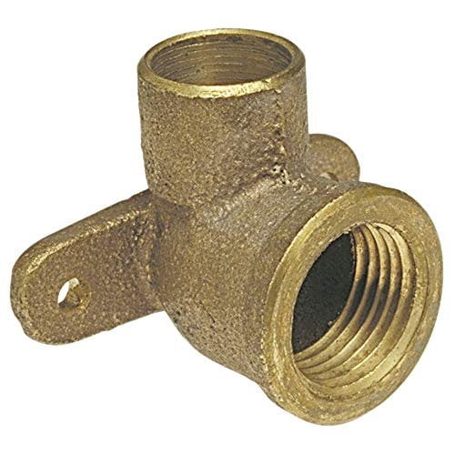 NIBCO 707-3-5R-LF 1/2 X 3/8 C X F 90 Degree Drop Elbow Cast