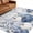Gray, variant on Small Round Rug 3Ft, Thanksgiving Pumpkins Non-Slip Washable Circle Rugs Carpet, Fall Blue Eucalyptus Pastoral Floral Indoor Outdoor Rug Floor Mats Throw Runner for Bedroom Living Room Bathroom