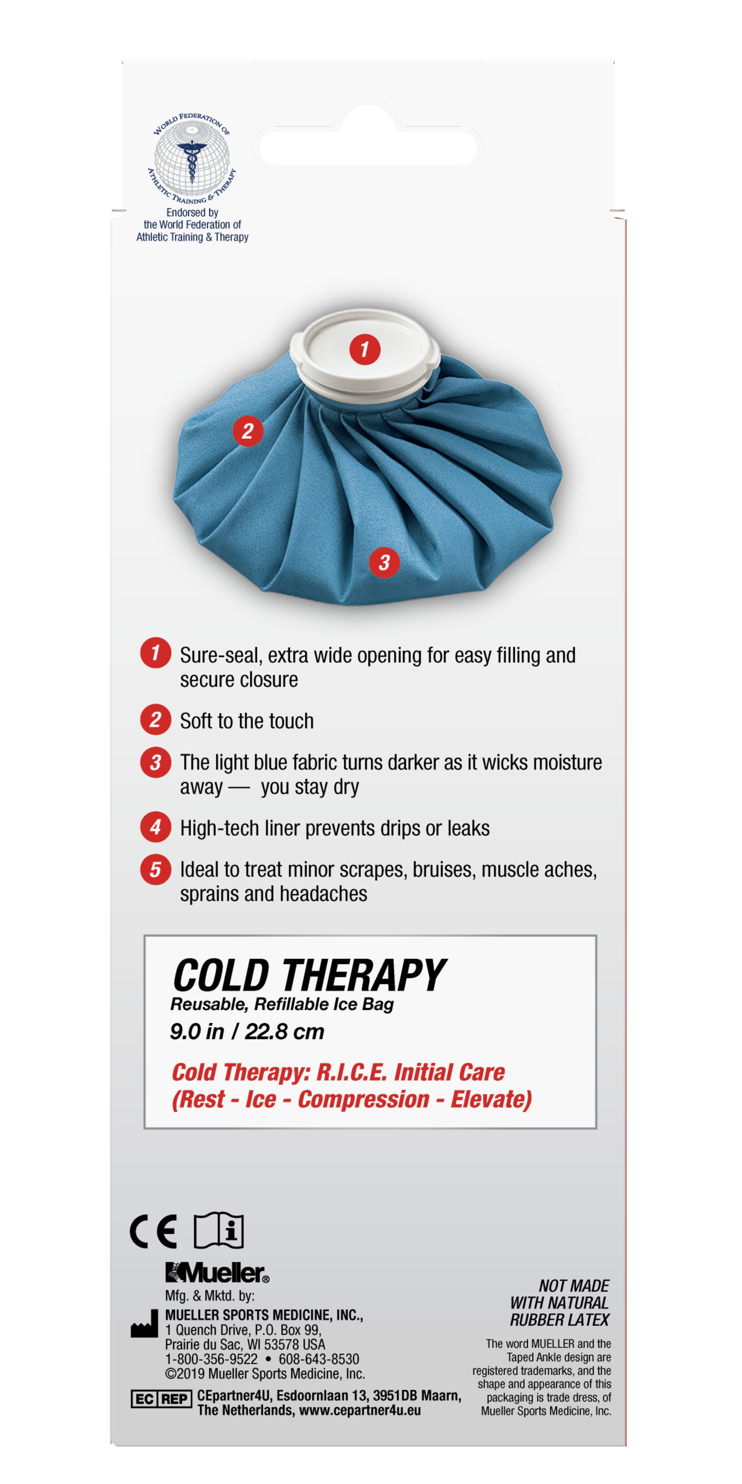 Buy Mueller Ice Bag - Blue, 9-inch Online Malaysia