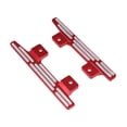 thumbnail image 2 of 2 pedales para coche RC 1:12, piezas de repuesto resistentes, placa de pie para tablero lateral RC para modelo de coche para MN78 MN82 LC79 DIY Rojo, 2 of 10