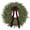 Green#18", variant on Natural Feel Cedar Artificial Christmas Wreath with Burgundy Velvet Bow, 12 Inch Pine Foliage Front Door Wreath, Indoor Outdoor Holiday Wall Decor