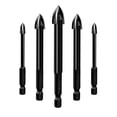 thumbnail image 2 of Brocas Multi-Material Zulema Paquete de 5 Brocas de Carburo 3/4/5/6/7 mm, 2 of 8