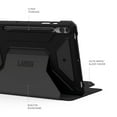 thumbnail image 3 of UAG Samsung Galaxy Tab S9 Plus Case 12.4" 2023 SM-X810 Metropolis SE Black, Multi-Angle Kickstand Folio with Auto Wake/Sleep & S Pen Holder Rugged Protective Cover by URBAN ARMOR GEAR, 3 of 9