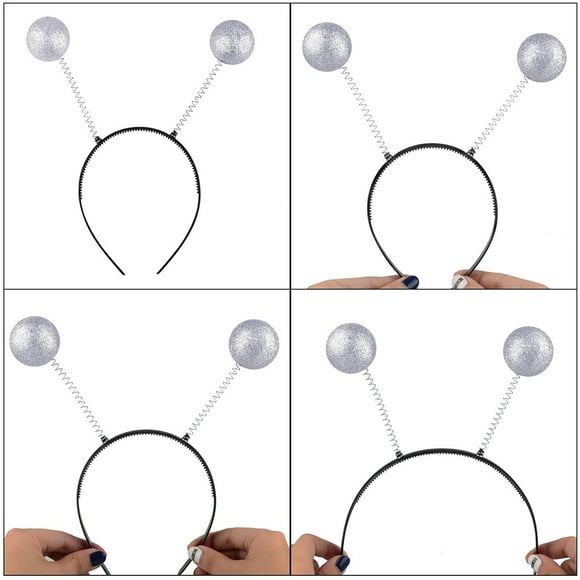 Kids Adult Ball Alien Antenna Headband 5 Pcs Kids Adult Ball Alien Antenna Headband Bee Ladybug Hairband Cosplay Headwear Halloween Role Play Gift