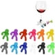 thumbnail image 4 of 24 piezas de dijes para copas de vino, marcadores para copas de vino, identificadores de copas reutilizables, dijes para bebidas., 4 of 5