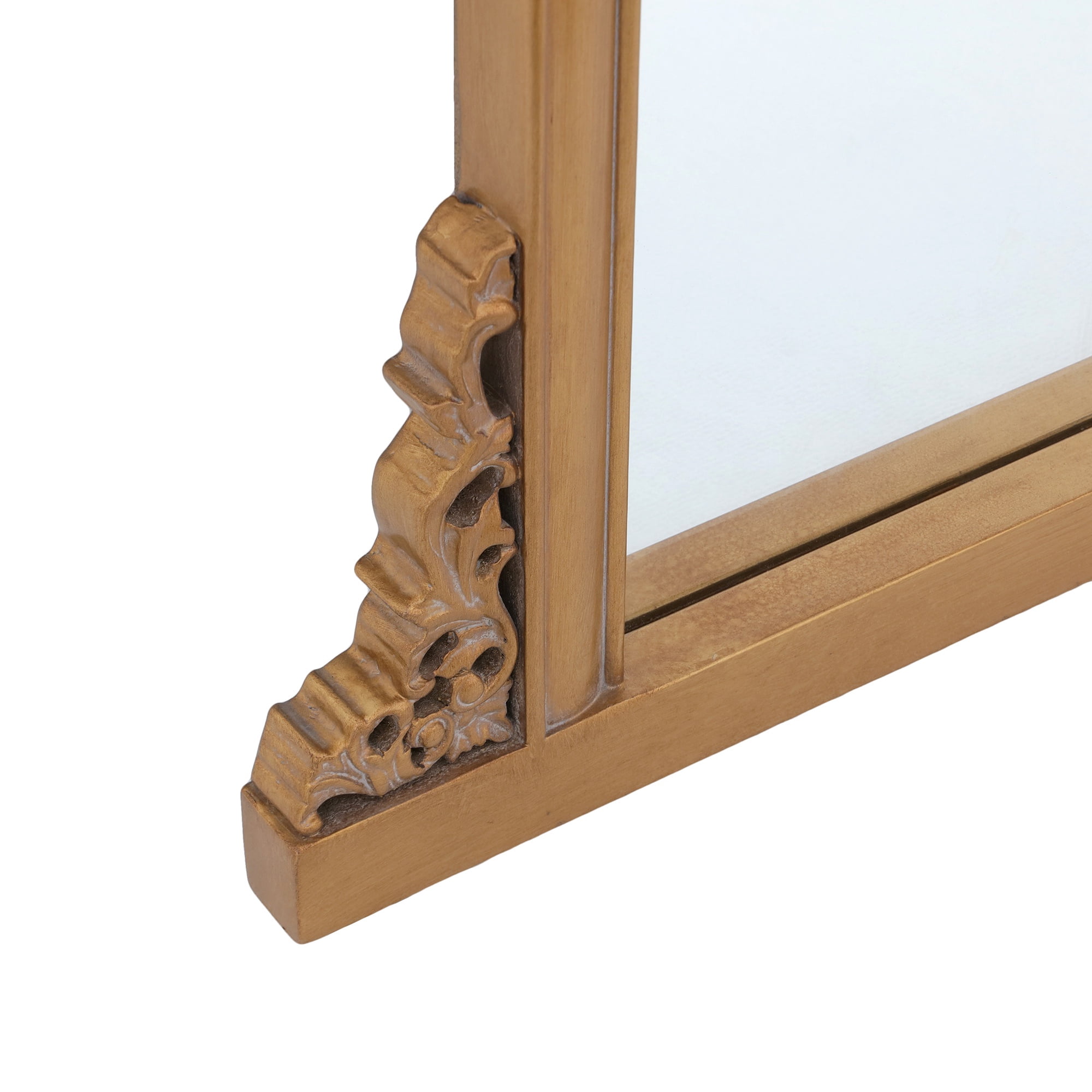 My Texas House Ornate Gold Wood Framed Mirror 40x79