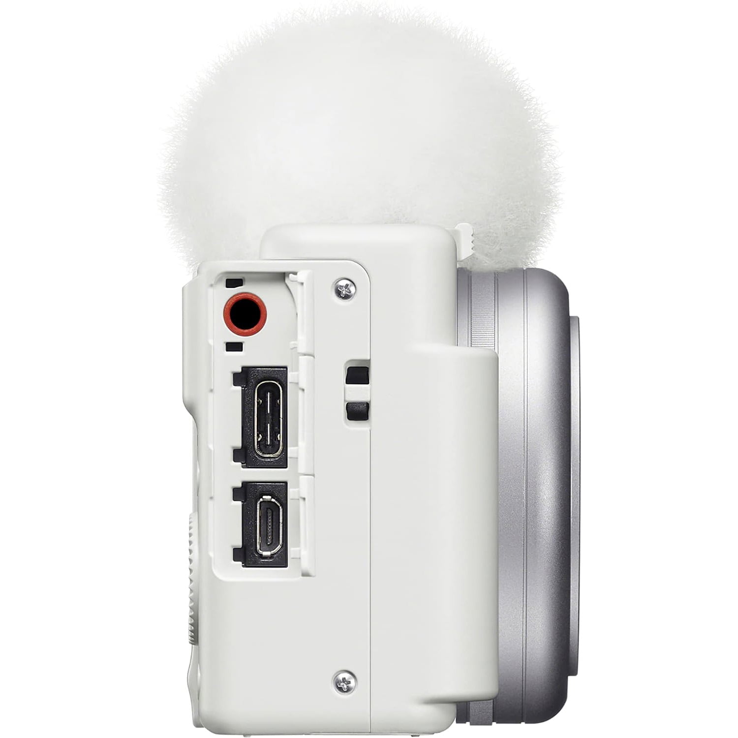 Sony ZV-1F Vlog Camera with 4K Video & 20.1MP for Content Creators and Vloggers White ZV-1F/W Bundle with Deco Gear Case + Extra Battery + Filter Kit + Photo Video Software| Official Sony USA Dealer