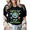 Black, variant on Earth Day Reduce Reuse Recycle Cute Earth Graphic Tees Womans Tshirt Shirts White/Black S-5XL Tops