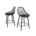 thumbnail image 2 of Jamesdar Kurv Counter Chair in Black (set of 2), 2 of 6