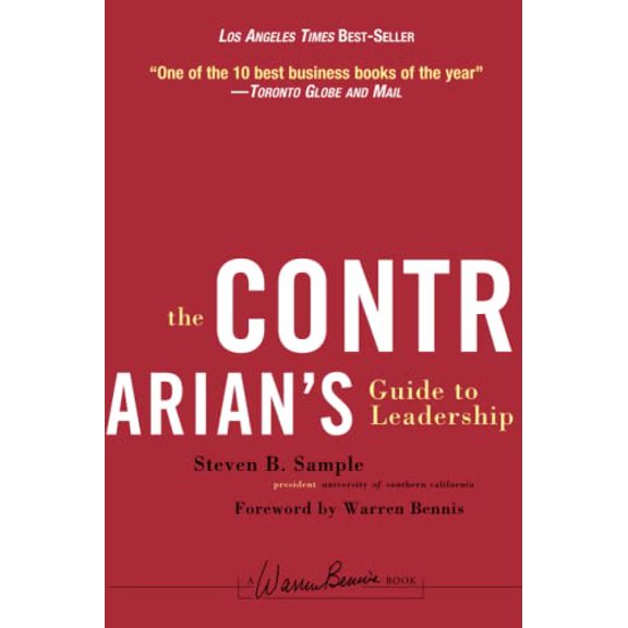 Pre-Owned The Contrarian's Guide to Leadership (J-B Warren Bennis Series), 9780787967079, 0787967076, Paperback, 1 edition