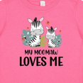 thumbnail image 4 of Inktastic Zebra My Moomaw Loves Me Boys or Girls Baby T-Shirt, 4 of 5