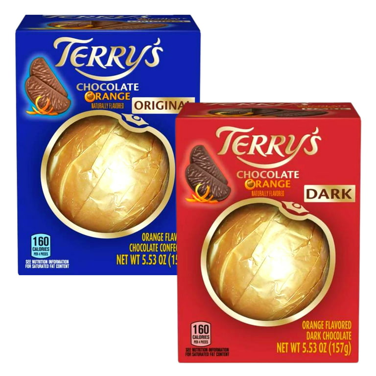 Terry's Chocolate Orange Dark, 5.53 oz (Pack of 6)