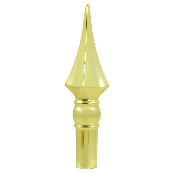 Gold ABS Plastic Spear - Oak Pole only