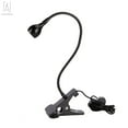 thumbnail image 2 of Gustave USB Flexible LED Clip on Light, Clamp Desk Table Reading Working Lamp 360° Gooseneck Beding Bedside Studying Reading Light Night Light, 2 of 11